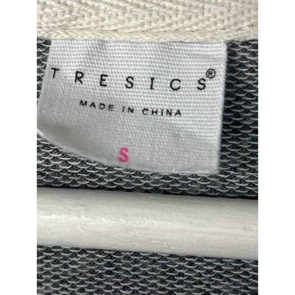 Tresics Gray Hoodie Women’s Small Pullover Lightweight Athleisure Top - Picture 11 of 13